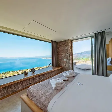 빌라 Deep Blue In Messinia *