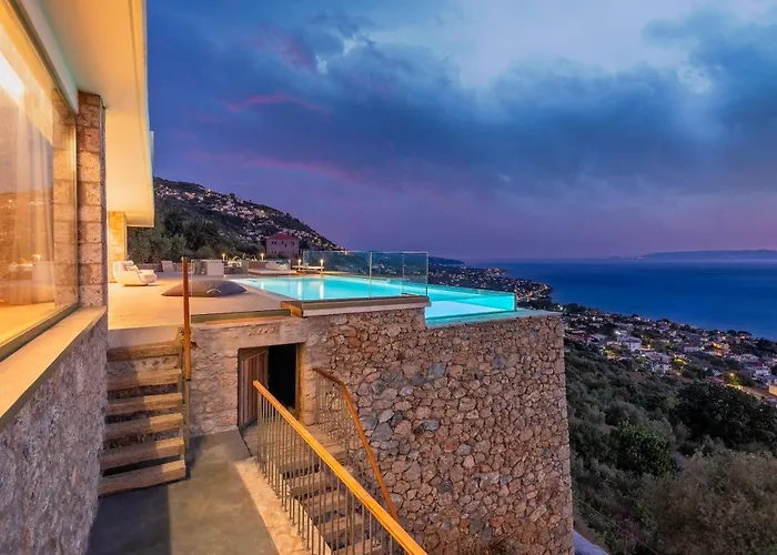 Deep Blue In Messinia Вилла